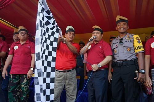 Dibuka Bupati Irwan, Festival Perang Air Menjadi Iven Pariwisata  Riau